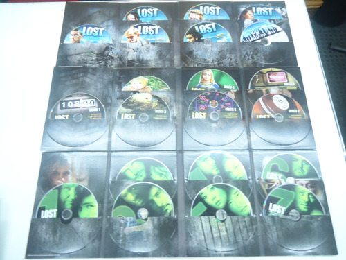 Dvds Lost Coleção Completa Box (37 Discos) - 6 Temporadas (Usado)