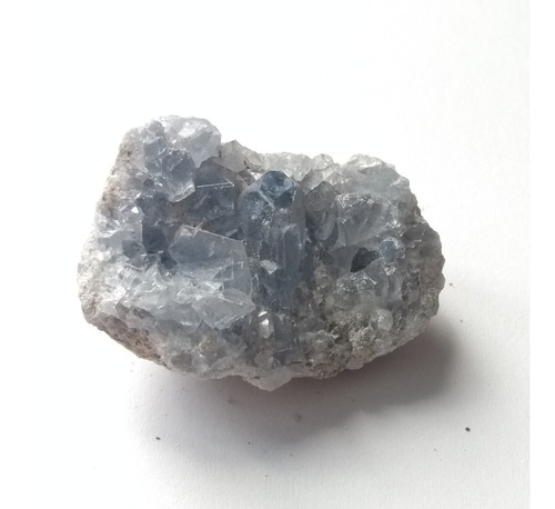 Celestita Azul Natural En Bruto De Madagascar - 4.8x3.4cm