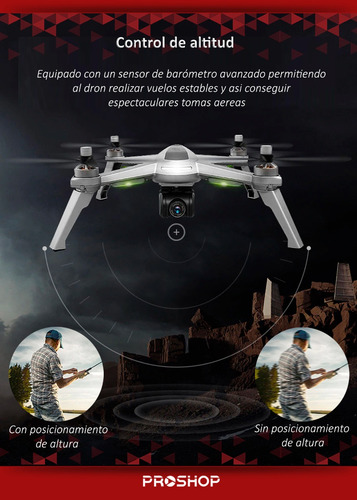 Imagen 3 de 10 de Drone Jjrc X5 Epik Pro Camara 2k Gps 5g Wifi Fpv Follow Me !