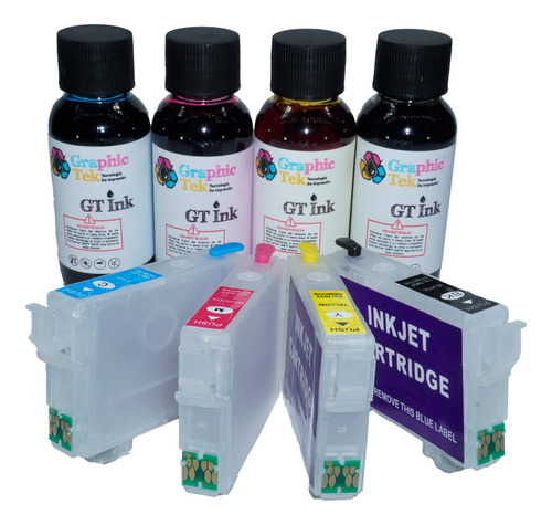 Cartuchos Rellenables Compatibles Epson Xp 4100 4101 4105