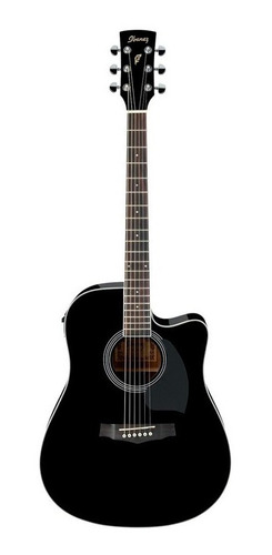 Guitarra Electroacústica Ibanez Pf15 Performance Black