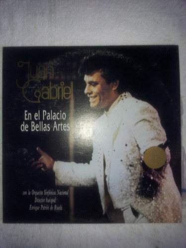 Disco De Juan Gabriel - En El Palacio De Bellas Artes (1990)