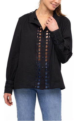 Blusa Rockford Sahara Negro