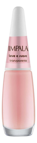 Esmalte Transparente Impala A Cor Da Sua Moda Leve E Suave