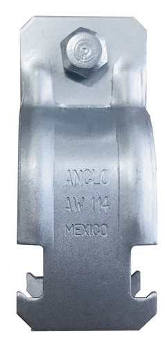 Paquete 10 Pzs Abrazadera Unicanal 1-1/4 Anclo Ae114