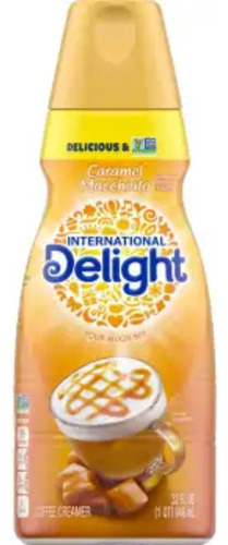 Sustituto De Crema Delight Sabor Caramel Macchiato 946 Ml