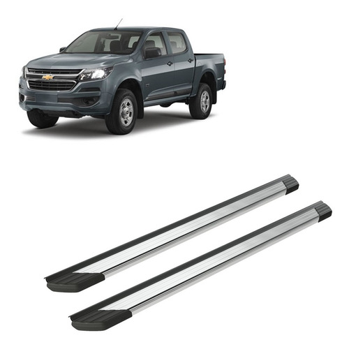 Estribos Acero Inox. Chevrolet S10 2012+