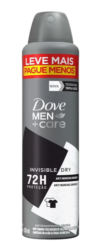Kit C/5 Antitranspirante Dove Men+care Invisible Dry 200ml