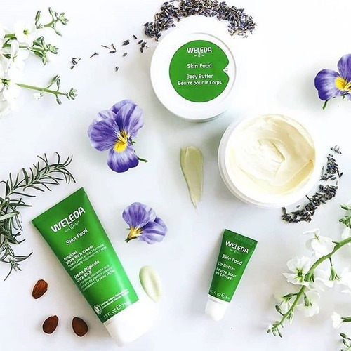 Imagen 3 de 10 de Skin Food Lip Balm Weleda Reparación Intensiva Labios Celiac