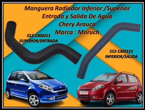 Manguera Radiador Inferior /superior Chery Arauca 