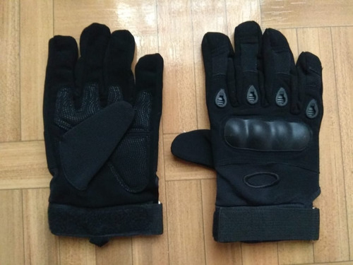 Imagen 7 de 10 de Guantes Mitones Tácticos Con Protector Nudillos Moto Gym