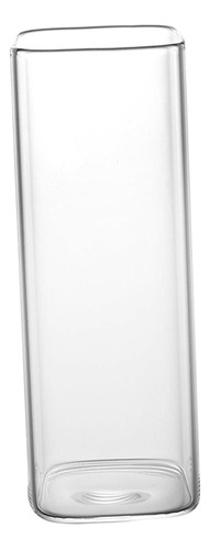 Vaso Highball Vasos De Vidrio Altos Cuadrado Elegante Vaso