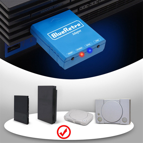. Adaptador De Mando De Juego Inalámbrico For Psx Ps1 Ps2 A