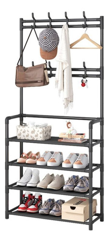 Organizador Multifuncional Zapatero Perchero 4 En 1  60*1.70