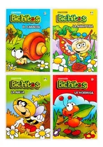 Comprar Lote X 4 Libros De Cuentos Infantiles Coleccion Bichitos
