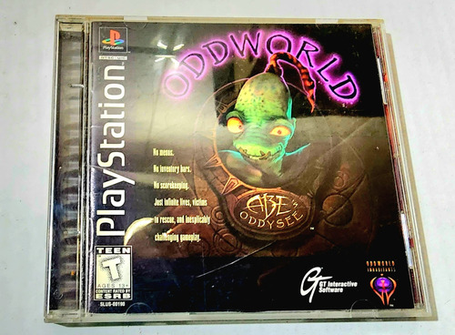 Para Playstation 1 Oddworld Abe Oddy (100% Original Usado) (Usado)