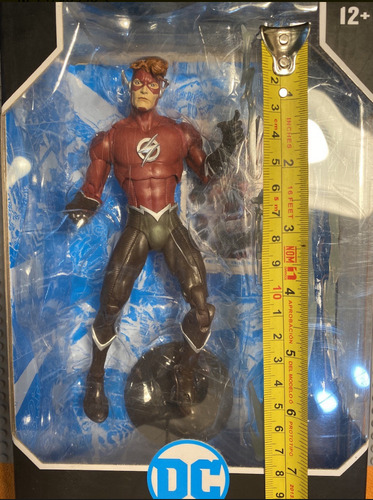 Dc Multiverse The Flash Wally West Dc Rebirth Mcfarlane (Usado)