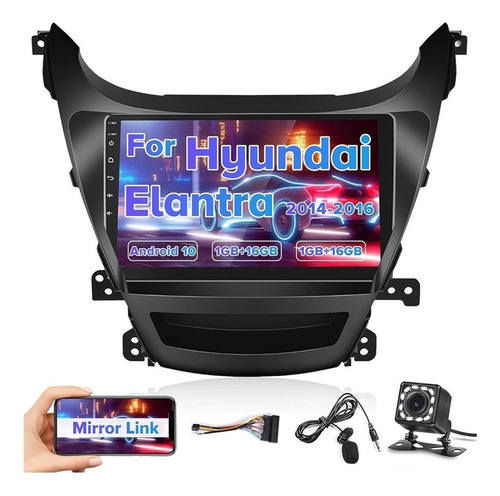 Estereo Hyundai Elantra 2014-2016 Android Carplay Gps 2+32g