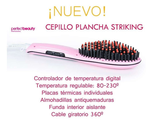 Cepillo Alisador De Pelo Planchita! Plancha Original Tv !!!