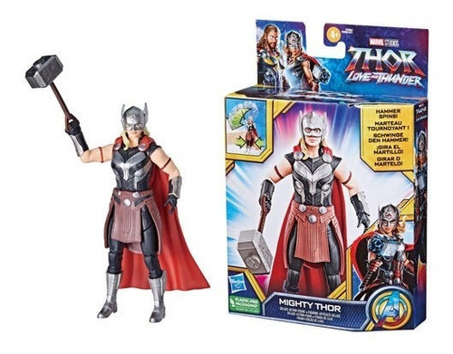 Figura Marvel Deluxe Mighty Thor Love And Thunder / Diverti