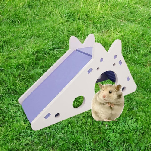 Hamster Hideout House Hábitat Funny Small Pets Estilo A