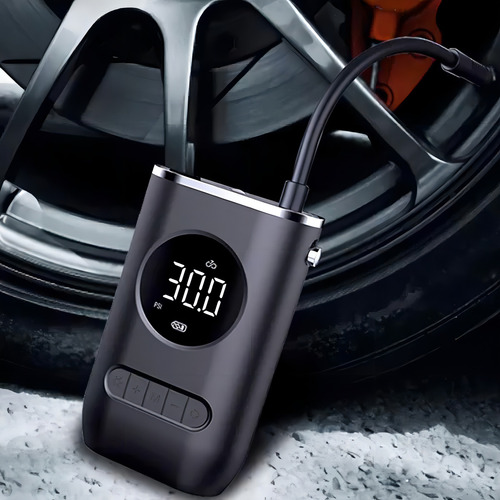 Mini Bomba Sem Fio Para Pneus De Carro E Moto