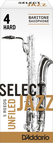 Cañas Daddario Jazz Select Saxo Baritono Nº 4h Rrs05bsx4h X5