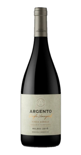 Vino Orgánico Argento Single Vineyard Malbec Agrelo 750ml