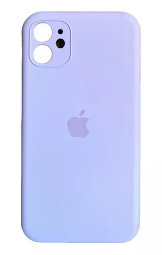 Carcasa Silicona Compatible Con iPhone 11 Color Lila