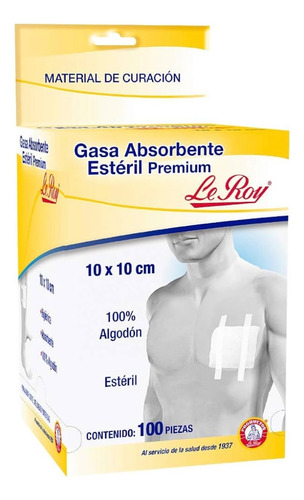 Gasa Estéril Premium Le Roy