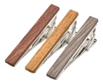 Comprar Merito Oceano Madera De Smart Hombres Tie Clip 3 Pcs Barra D