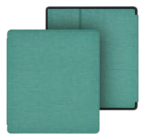 Funda Para Kindle Oasis (2019) Verde Inteligente Con Correa