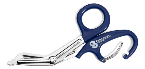 Emt Trauma Shears With Carabiner - Stainless Steel Band...