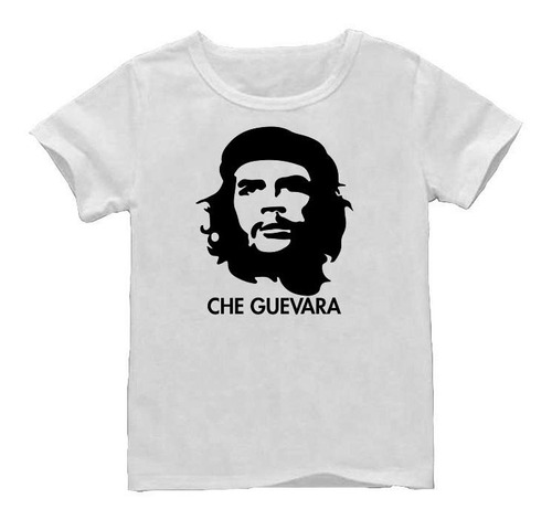 Remera Blanca Che Guevara Art#6