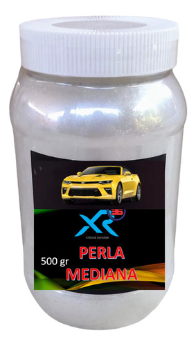 Perla Mediana Automotriz 500gr Color Blanca