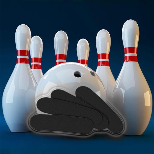 Cinta Adhesiva De Bolos Pulgar El Ajuste De Negro