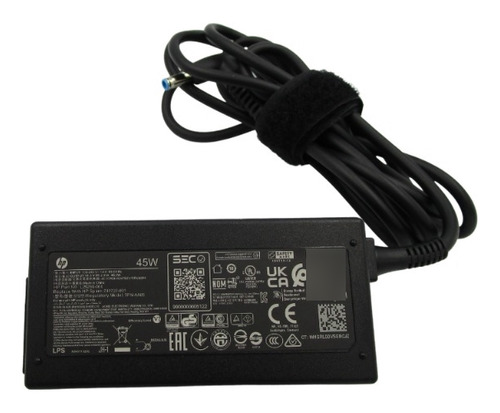 Cargador Hp Tpn-ca14 L25296-001 P/azul 45w