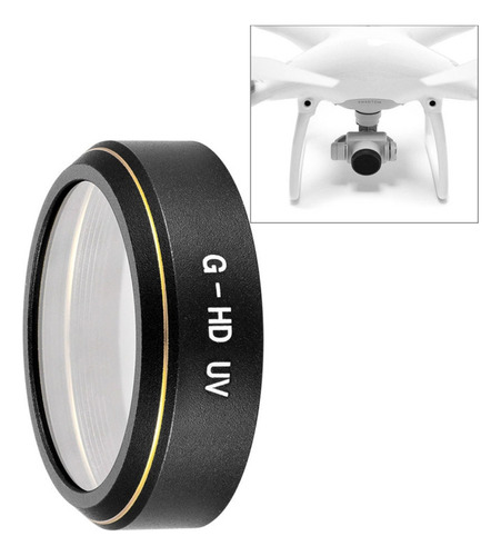 Z Filtro De Lente Uv Hd Drone Para Dji Phantom 4 Pro