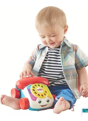 Teléfono De Arrastrar Chatter Telephone Fisher Price 20 Vrds