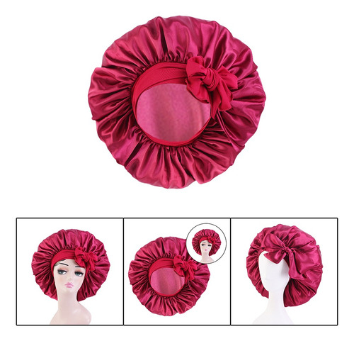 Gorro De Noche Para Dormir Para Mujer, Gorro Elástico De