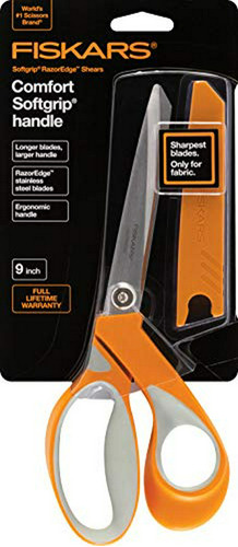 Fiskars Crafts 8195 Razoredge Softgrip Tela Shears, De 9 Pul