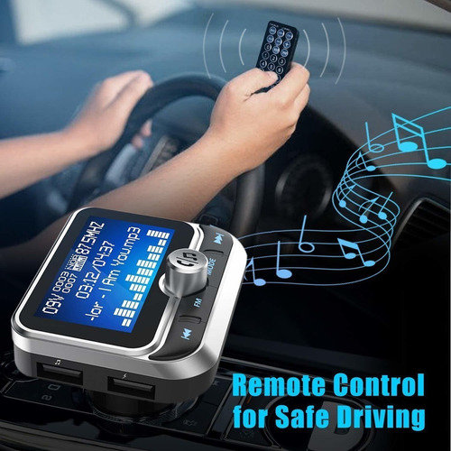 Tohayie - Transmisor Fm Bluetooth Para Coche, Transmisor Blu