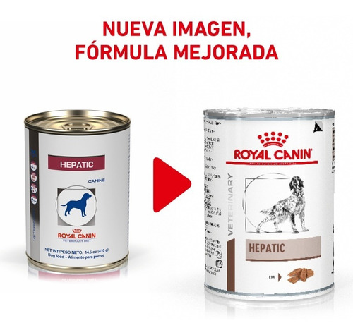 Lata Royal Canin Hepatic 410 Gr - Nuevo Original Sellado