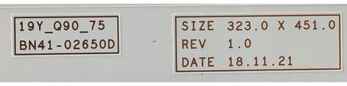 Led's Samsung Bn97-15841a Cy-tr075flav1h Qn75q90rafxza (Usado)