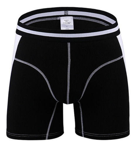 Pantalones Cortos Largos Para Hombre, Ropa Interior Suave, C