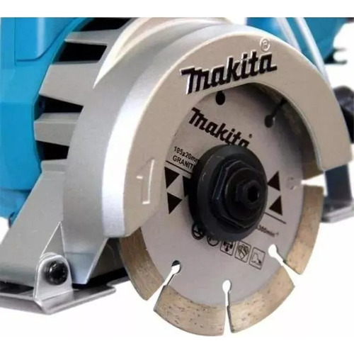 Makita Serra Mármore 4.3/8 1300w 4100nh3z + 3 Discos + Luva 220V