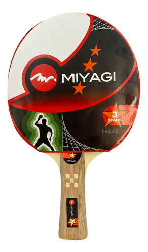 Raqueta De Ping Pong Tenis De Mesa Miyagi 3 Stars Original