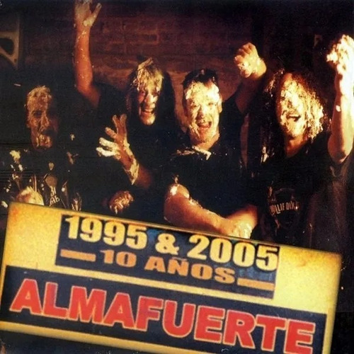 Almafuerte 10 Años Vivo Cd Nuevo