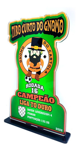 Troféus 45 Unid - Personalizados Em Acrílico - 20x10cm