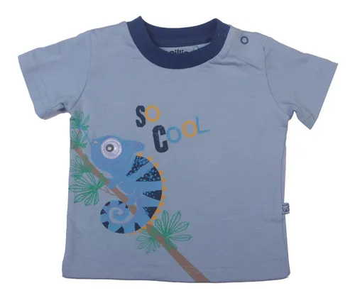 Polera Bebe Niño Celeste Pillin (pvw632cel)